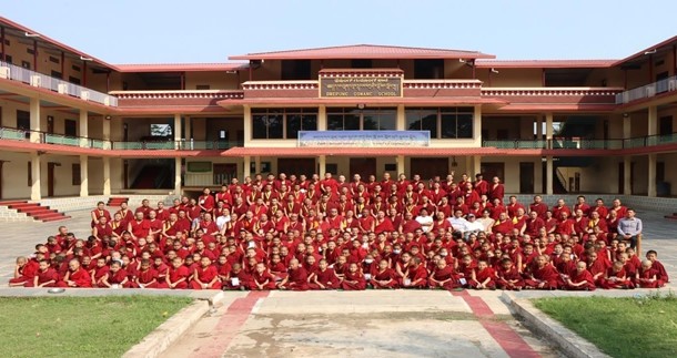 Present Staffs & Students of Drepung Gomang school 
